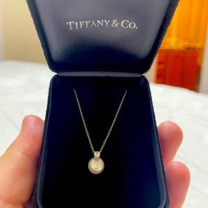 Tiffany & Co Pearl and Diamond necklace
